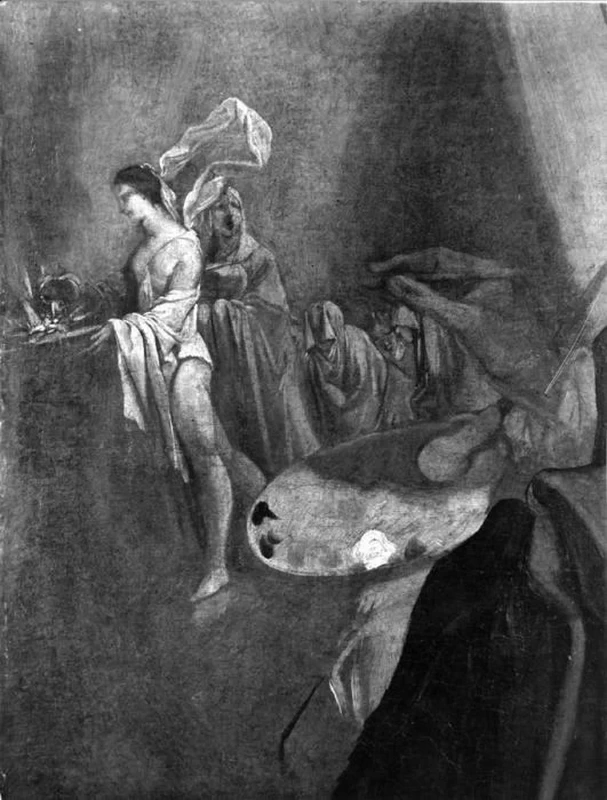 Autoritratto - Milano, Pinacoteca di Brera, dettaglio